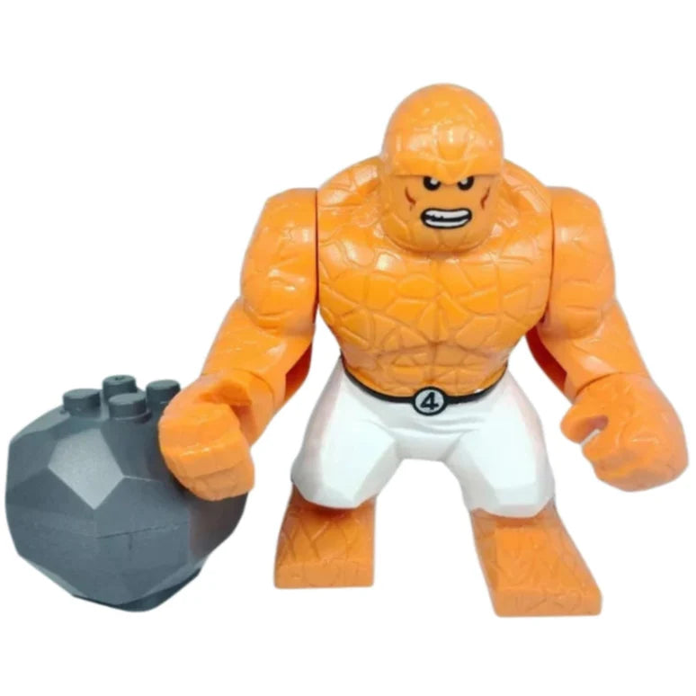 Thing (Future Foundation) Custom Marvel Superhero Large Minifigure Minifigure Bricks monstertoys