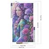 (40*70cm)Girl - Full Round Drill Diamond Painting
