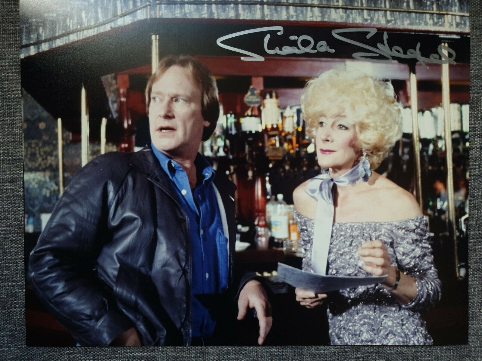 Sheila steafal,minder,genuine hand signed 10x8 Photo Poster painting coa