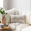 Morocco Tassels Embroidery Home Living Creative Cushion Pillow Cover