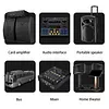 Professional Wireless Microphone with Receiver 2.4GHz Dynamic Handheld Microphones Rechargeable Condenser Microphone for Streaming & Live Performance