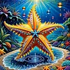 Diamond Painting-DIY Crystal Rhinestone Starfish