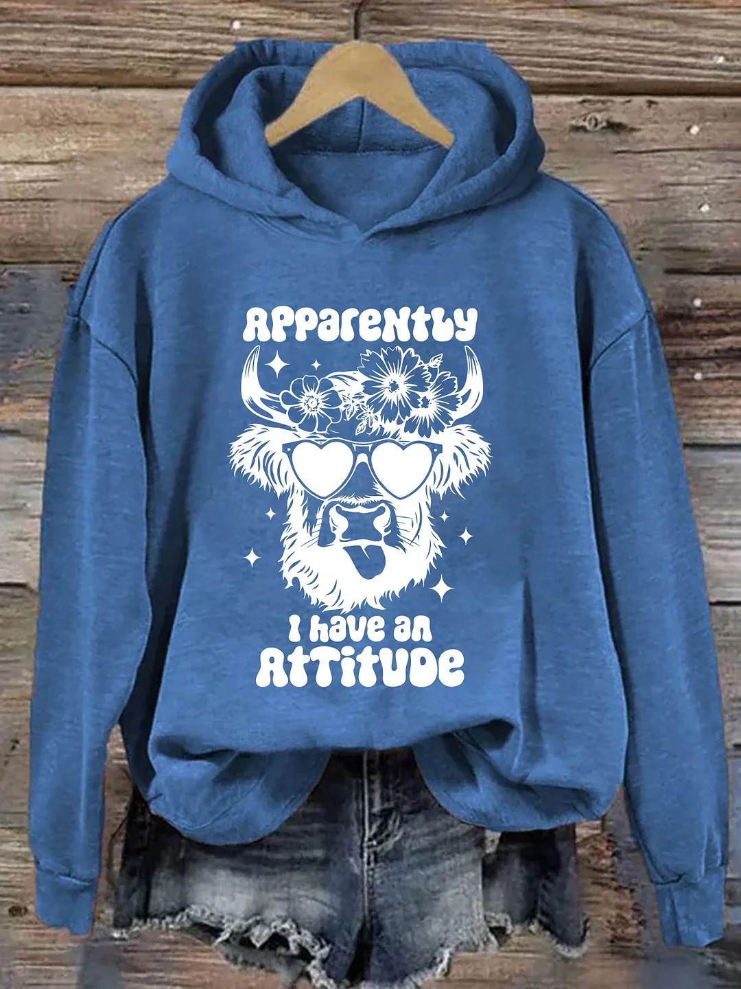 Apparently I Have An Attitude Hoodie