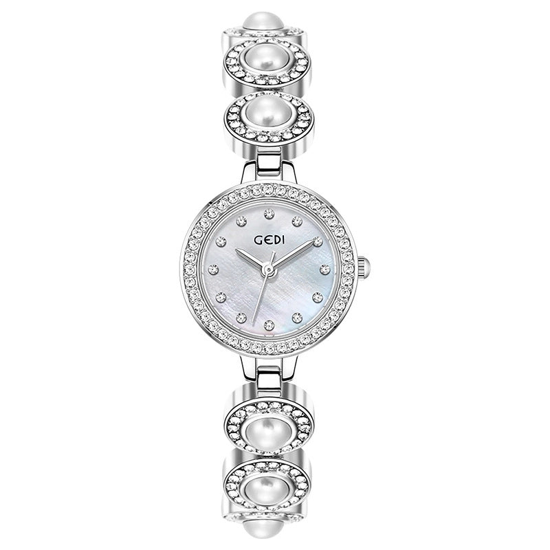 Sweet Solid Color Jewelry Buckle Quartz Watch Women’s Watches