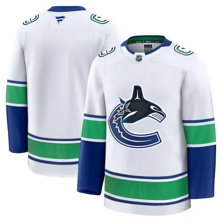 Youth Vancouver Canucks  White Away Jersey