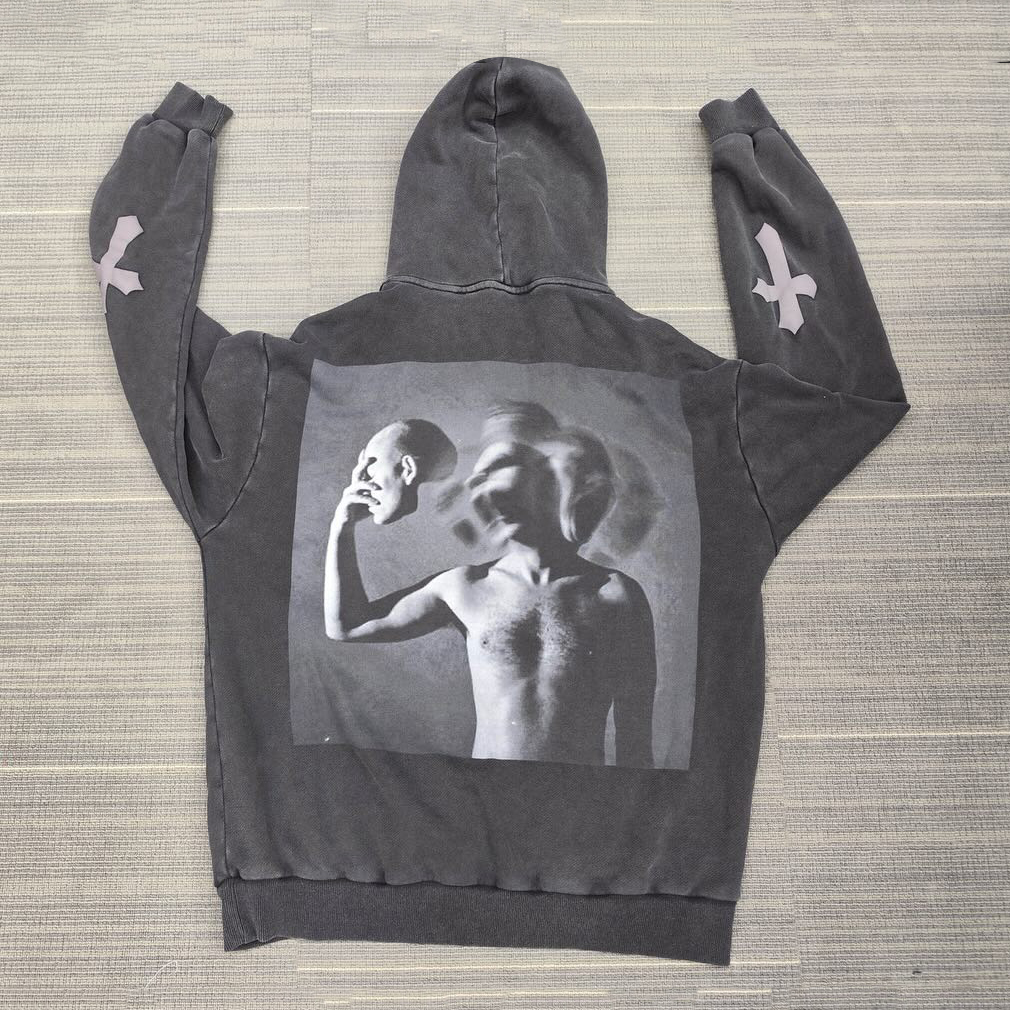 Cross Mask Casual Street Hoodie