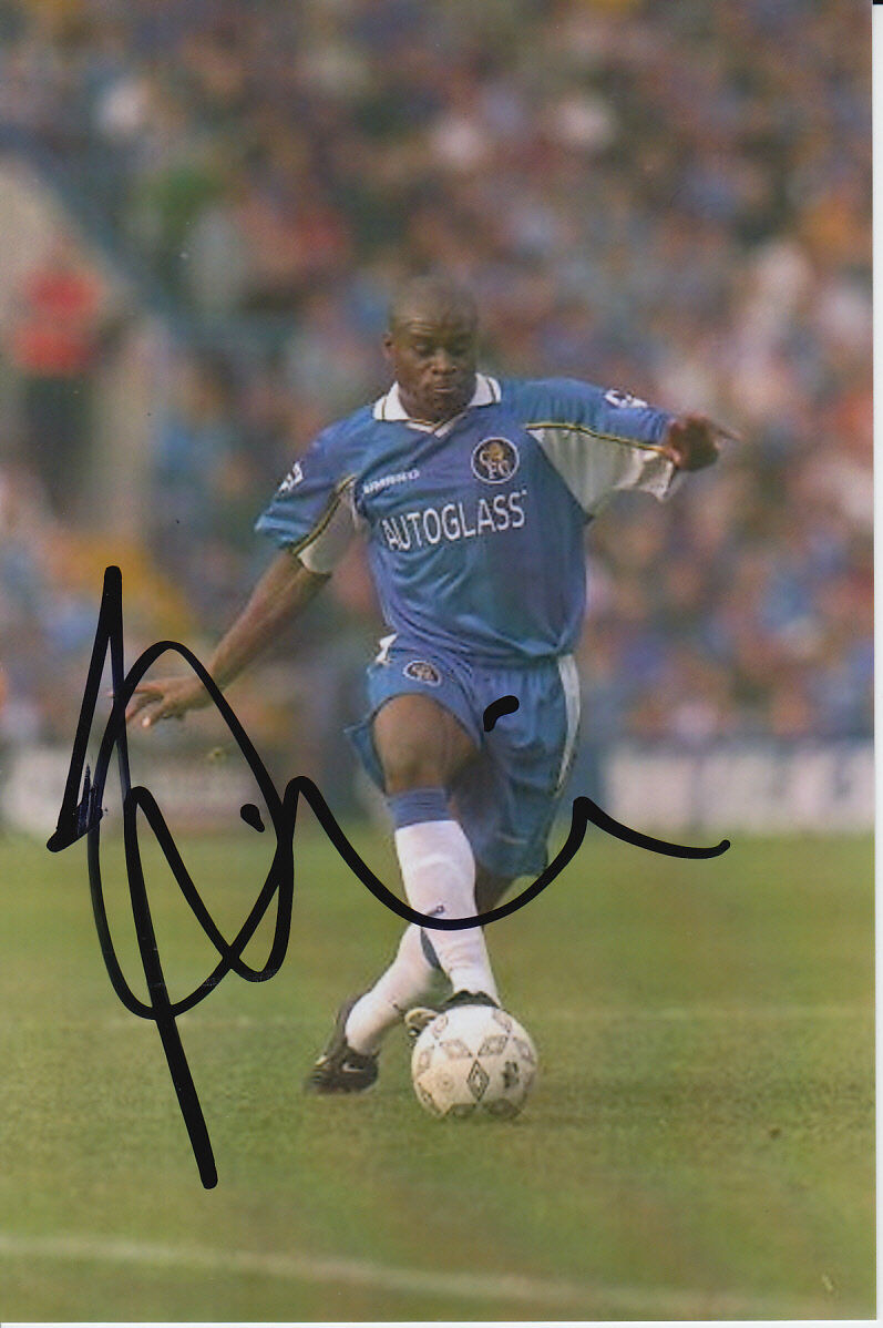 CHELSEA HAND SIGNED FRANK SINCLAIR 6X4 Photo Poster painting 2.