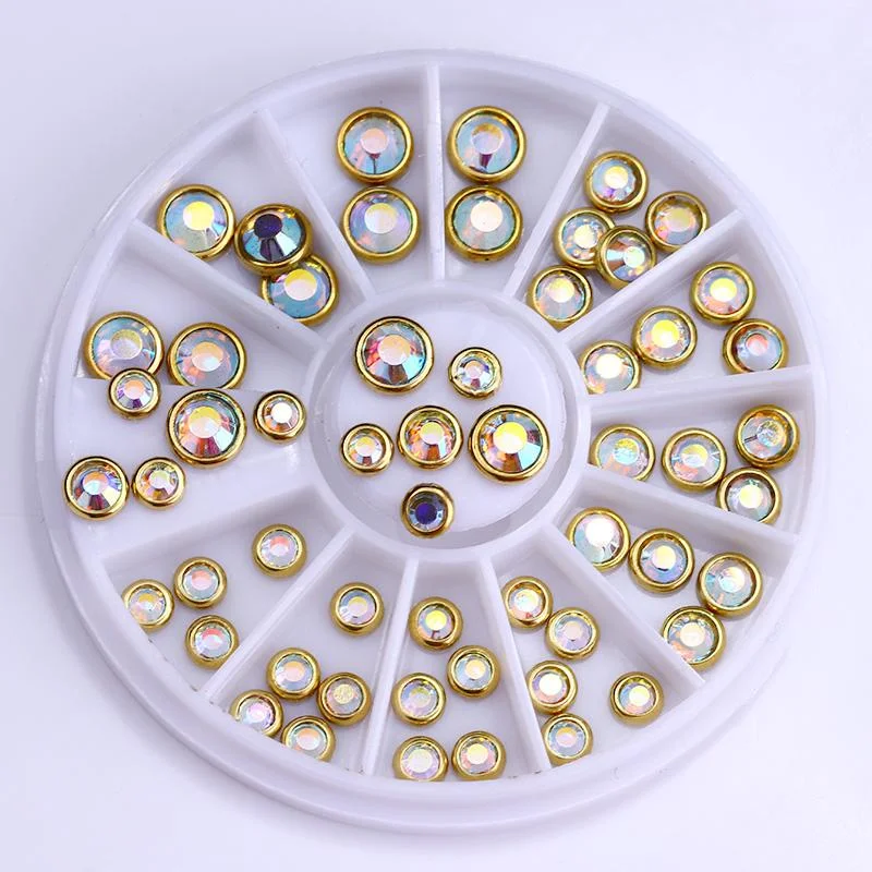 Mixed Color Chameleon Nail Rhinestone Glitter Small Irregular Beads For  Nail Art 3D Decoration Stone In Wheel DIY Tips-Nail Inspo