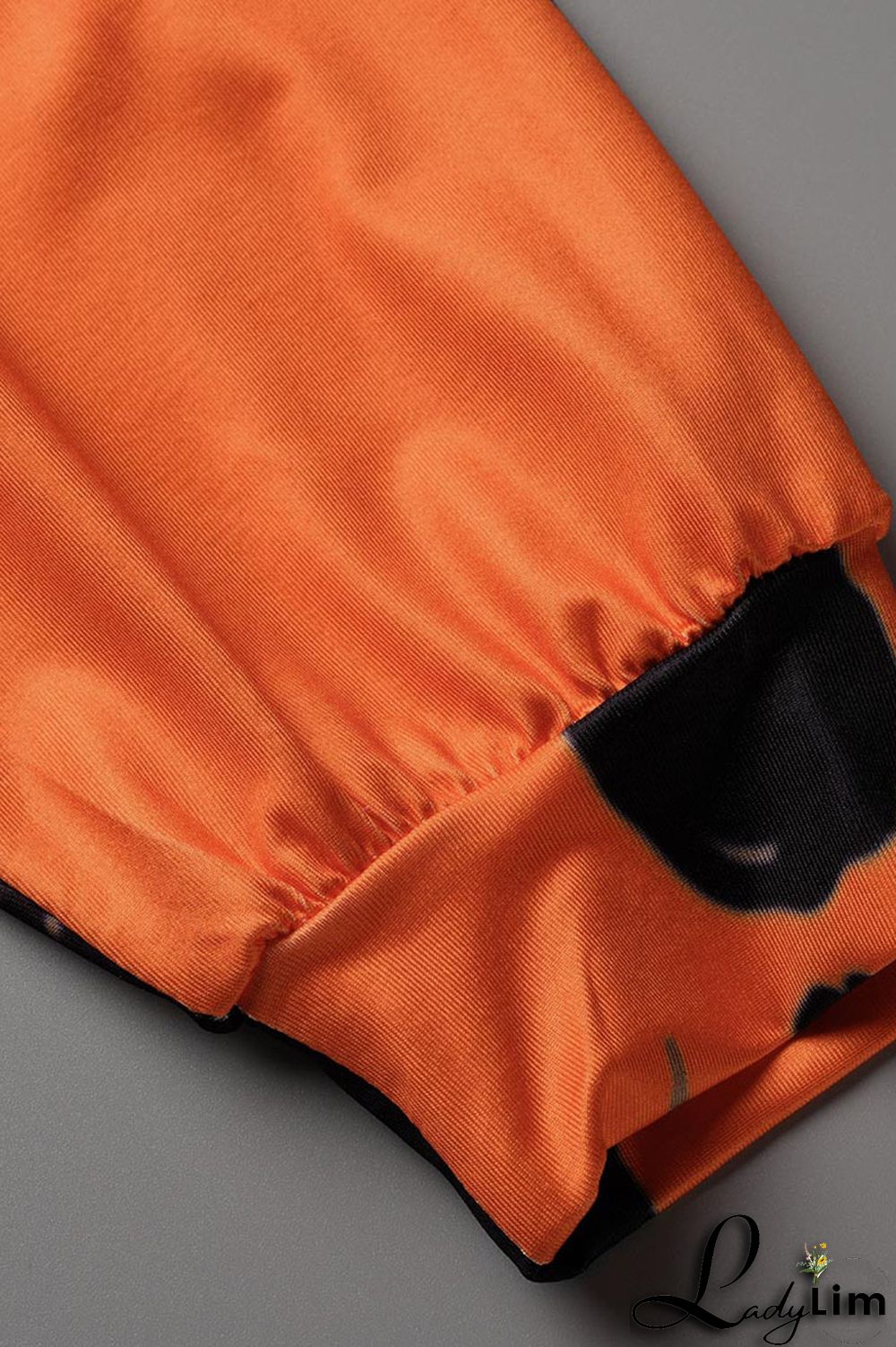 Red Casual Print Patchwork Off the Shoulder Plus Size Two Pieces