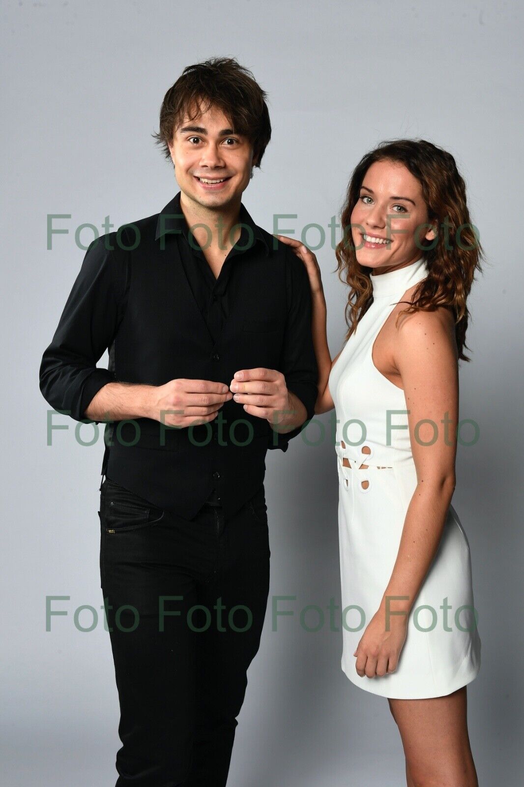 Franziska Meadow - Alexander Rybak Photo Poster painting 20 X 30 CM Without Autograph (Be-6