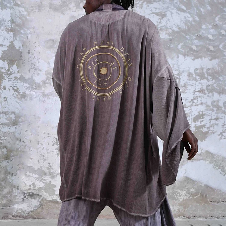 Rose Unisex Boho Kimono Burner Gypsy Kimono d52a