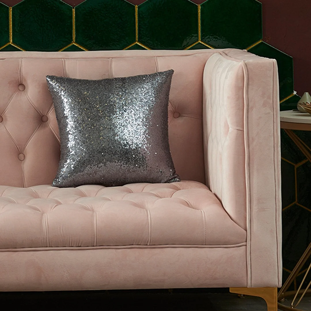 Cushion Cover 40*40cm Luxury Mermaid Glitter Pillow Pillowcase with Sequin  Throw pillows Home Decor Pillow Cases