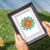 6pcs Mini Square Diamond Painting -Mandala