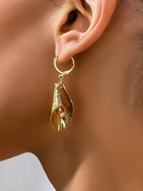 Geometric Normcore Drop Earrings