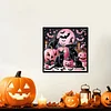 Diamond Painting - Partial Special Shaped Drill - Halloween Cat(Canvas|30*30cm)
