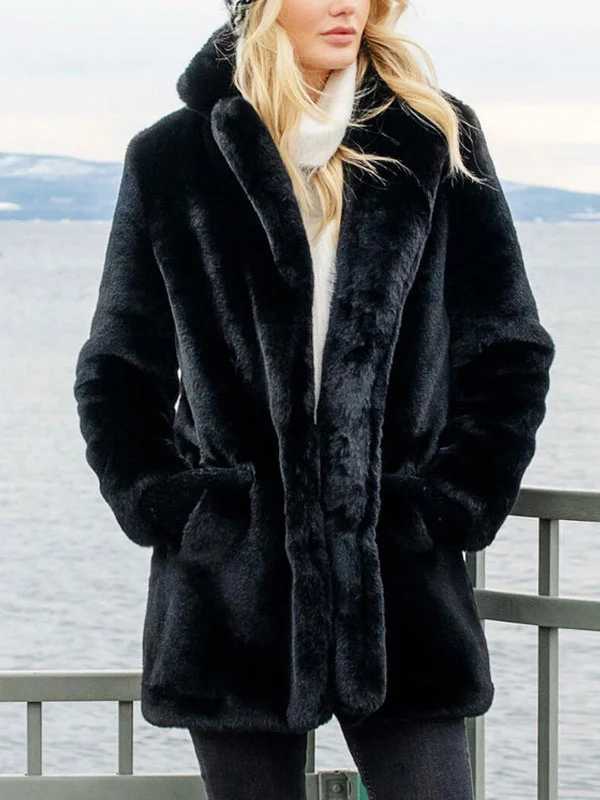 daily outdoor comfort furs ladies coat