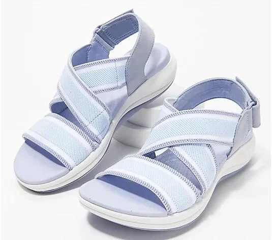 Qengg Summer Casual Women's Sandals New Platform Shoes Open Toe Wedges Soft Ladies Shoes Outdoor Anti-slip Sandals Plus Size