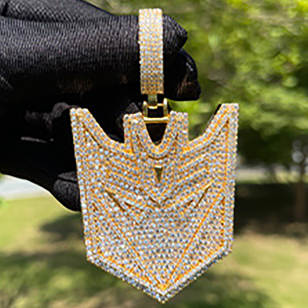 Movie Characters Transformers Iced Out CZ Stone Pendants