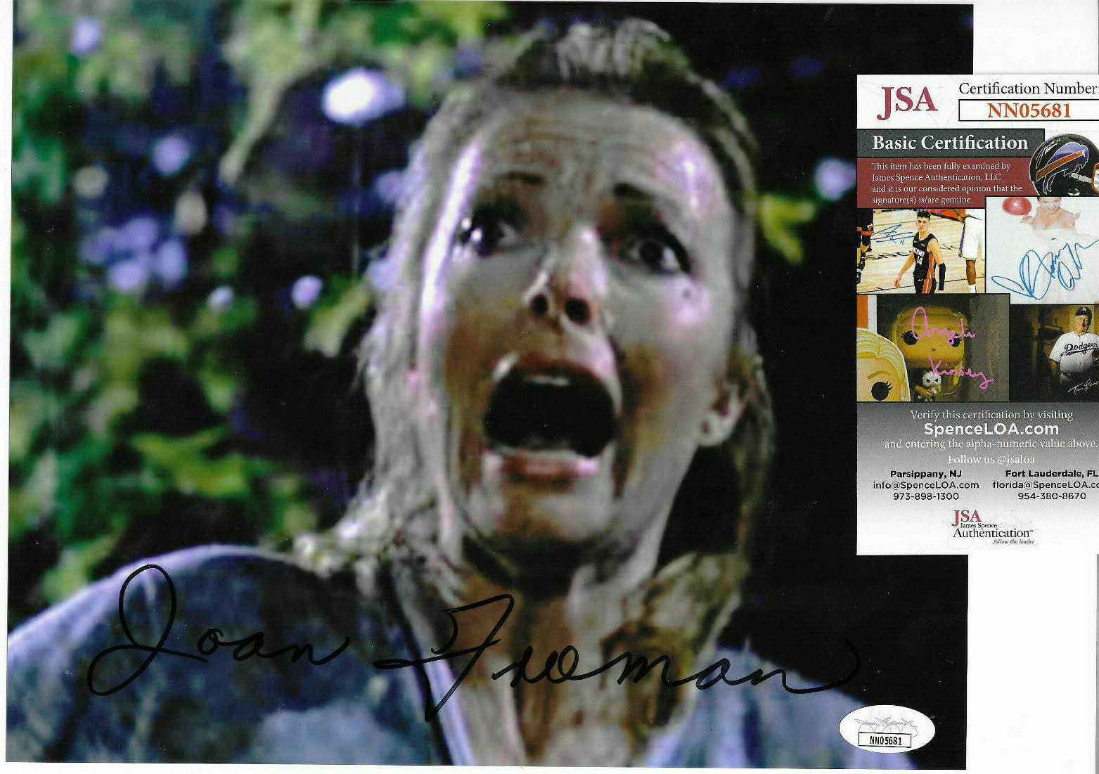 Joan man Signed 8x10 Photo Poster painting, Friday 13th Final Chapter, Mrs Jarvis, JSA COA