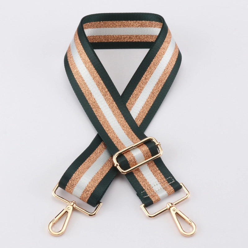 Polyester Stripe Bag Strap