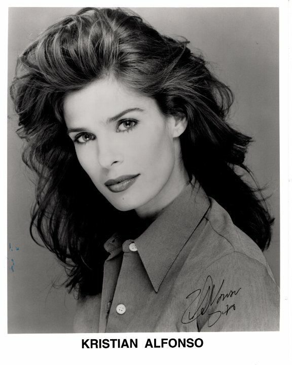 KRISTIAN ALFONSO signed autographed Photo Poster painting