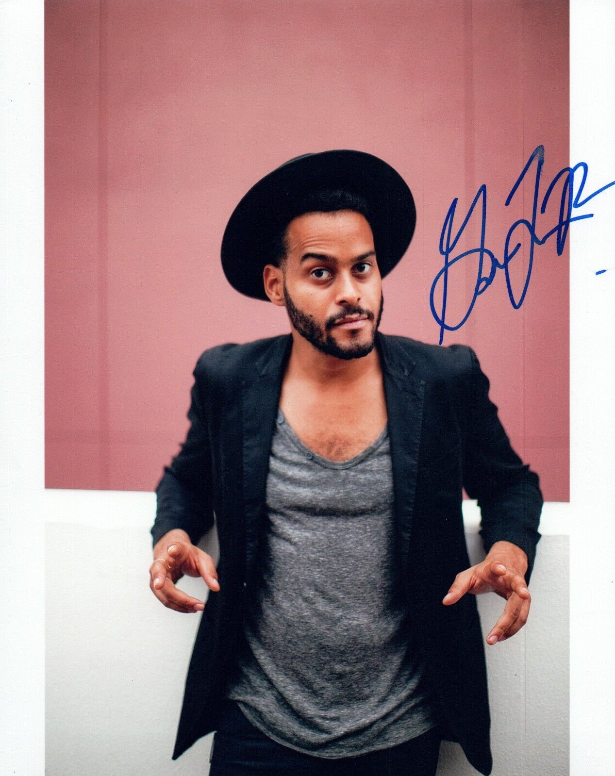 Twin Shadow Signed Autographed 8x10 Photo Poster painting George Lewis Jr COA VD