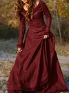 Vintage Tight Fitting Long Sleeves Maxi Dresses