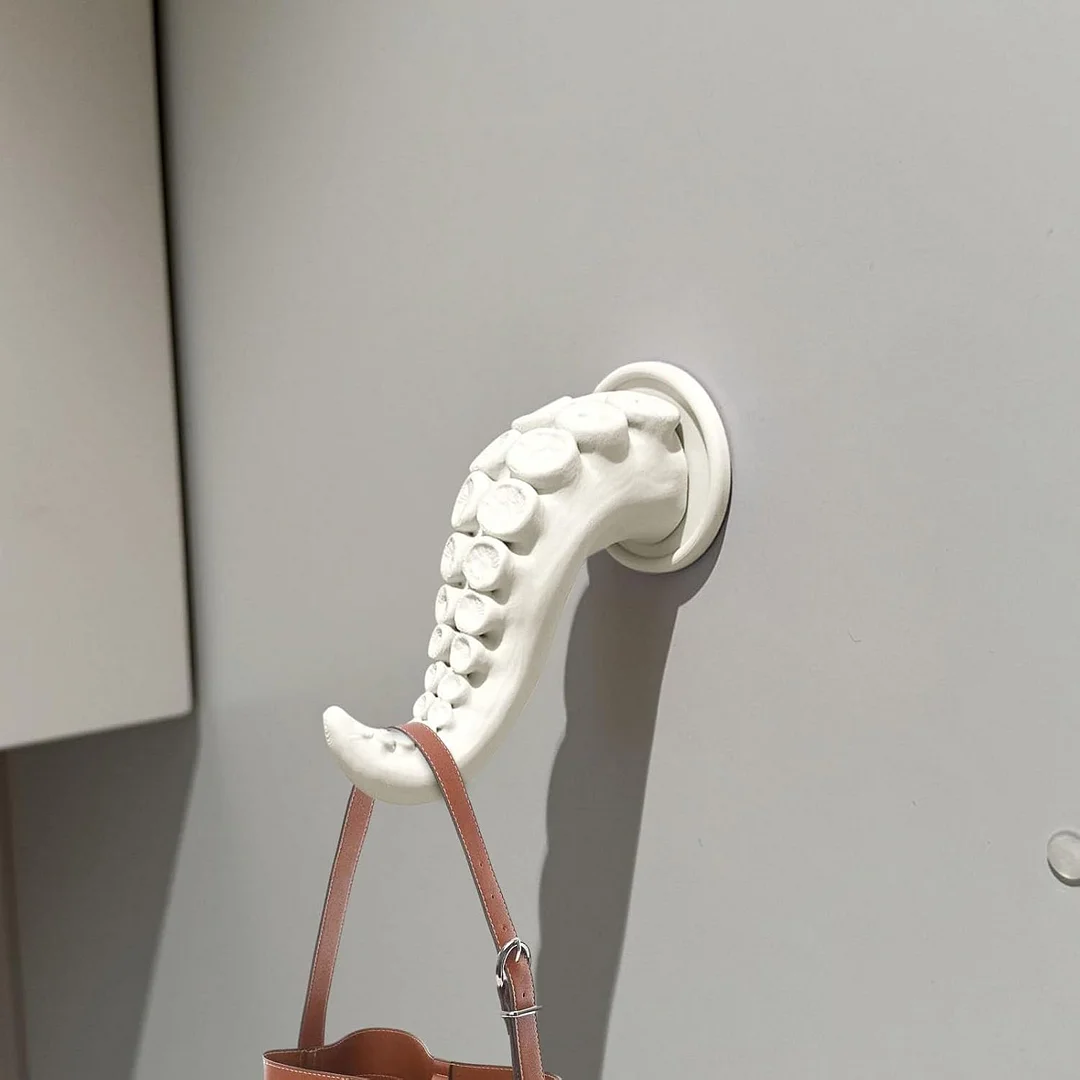 Octopus Claw Magnetic Bracket, 3D Octopus Claw Magnetic Bracket for Phone, Creative Octopus Tentacle Magnetic Phone Holder, Multifunctional Octopus Holder Phone Stand (Gray)