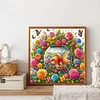 Diamond Painting -DIY Round Drill Flower Fish