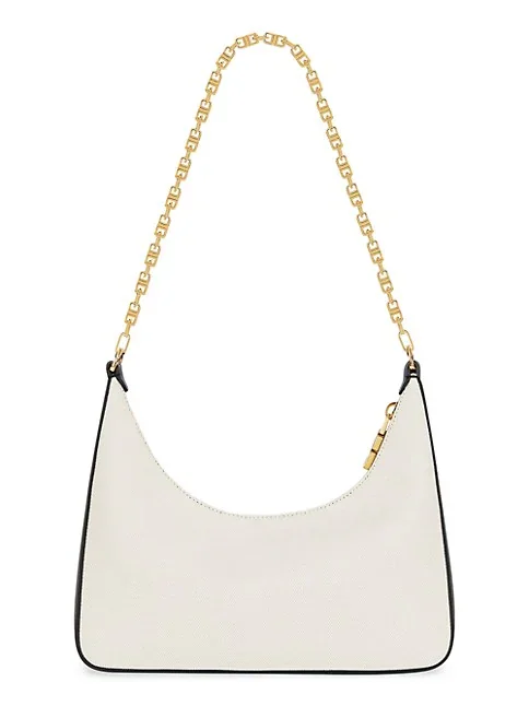 Givenchy Small Moon Cut Out Bag in Canvas with Chain