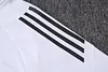 Joyfball 2025/2026 Real Madrid Half-Pull Training Suit White Football Shirt 1:1 Thai Quality