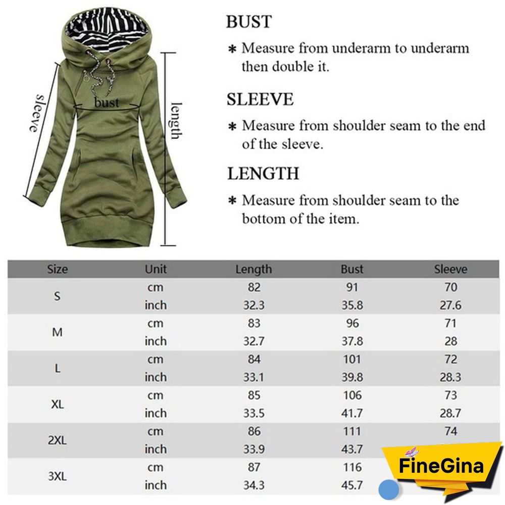 Women Fashion Hooded Sweater Dress Autumn And Winter Long Sleeve Hoodie Dress Slim Fit Pullovers Sweatshirt Dress