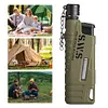 Outdoor BBQ Igniter Waterproof Portable Telescopic Lighter Gift for Men (Green)