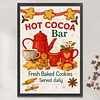 Hot Cocoa Coffee Bar-11CT Stamped Cross Stitch 40*60cm (Big Size)