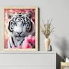White Tiger-11CT Stamped Cross Stitch 40*50cm/15.75*19.69in
