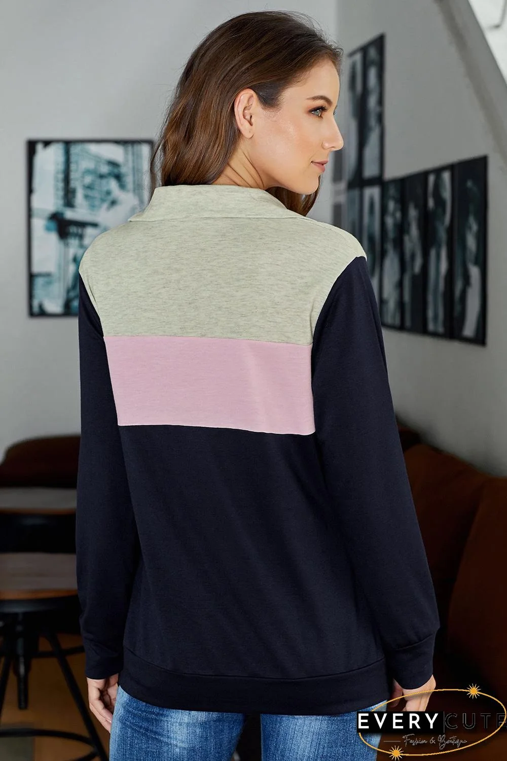 Pink On the Go Quarter Zip Pullover