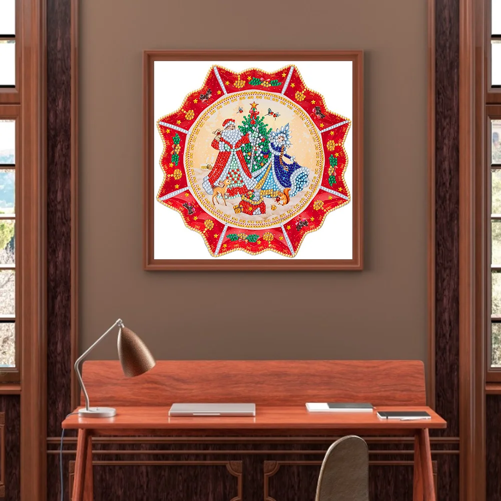 Special Shape Diamond Painting 30*30cm - Christmas Wreath