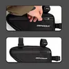 Bicycle Triangle Bag Large Capacity Bike Front Tube Bag for Outdoot Cycling