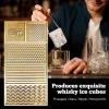 Restaurant Bar Cocktail Bartending Ice Stamp, Pure Copper Crafts, Modern Ice Mold, Whiskey Ice Making Advanced Ice Mold