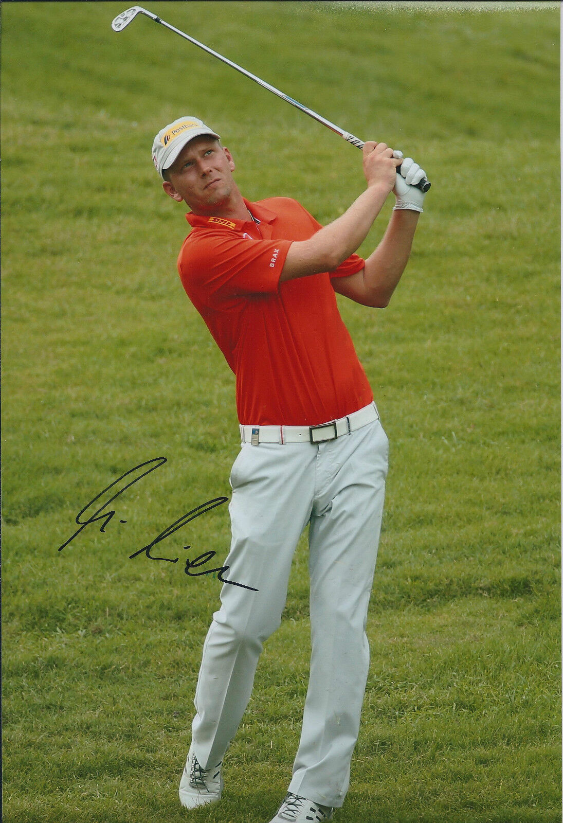 Marcel SIEM SIGNED AUTOGRAPH Golf Photo Poster painting AFTAL COA Alstrom FRENCH Open Winner