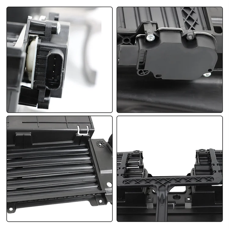 SEBLAFF Radiator Active Grille Shutter without Motor Assembly Replacement for 2013 2014 MKZ DP5Z8475B
