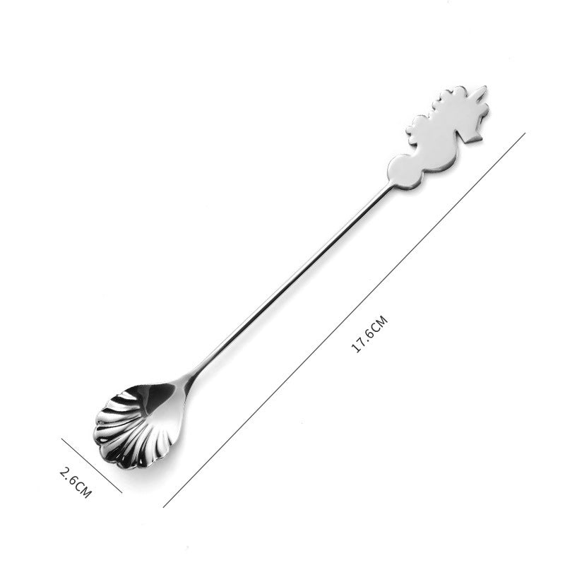 Casual Cartoon Stainless Steel Spoon Fruit Fork