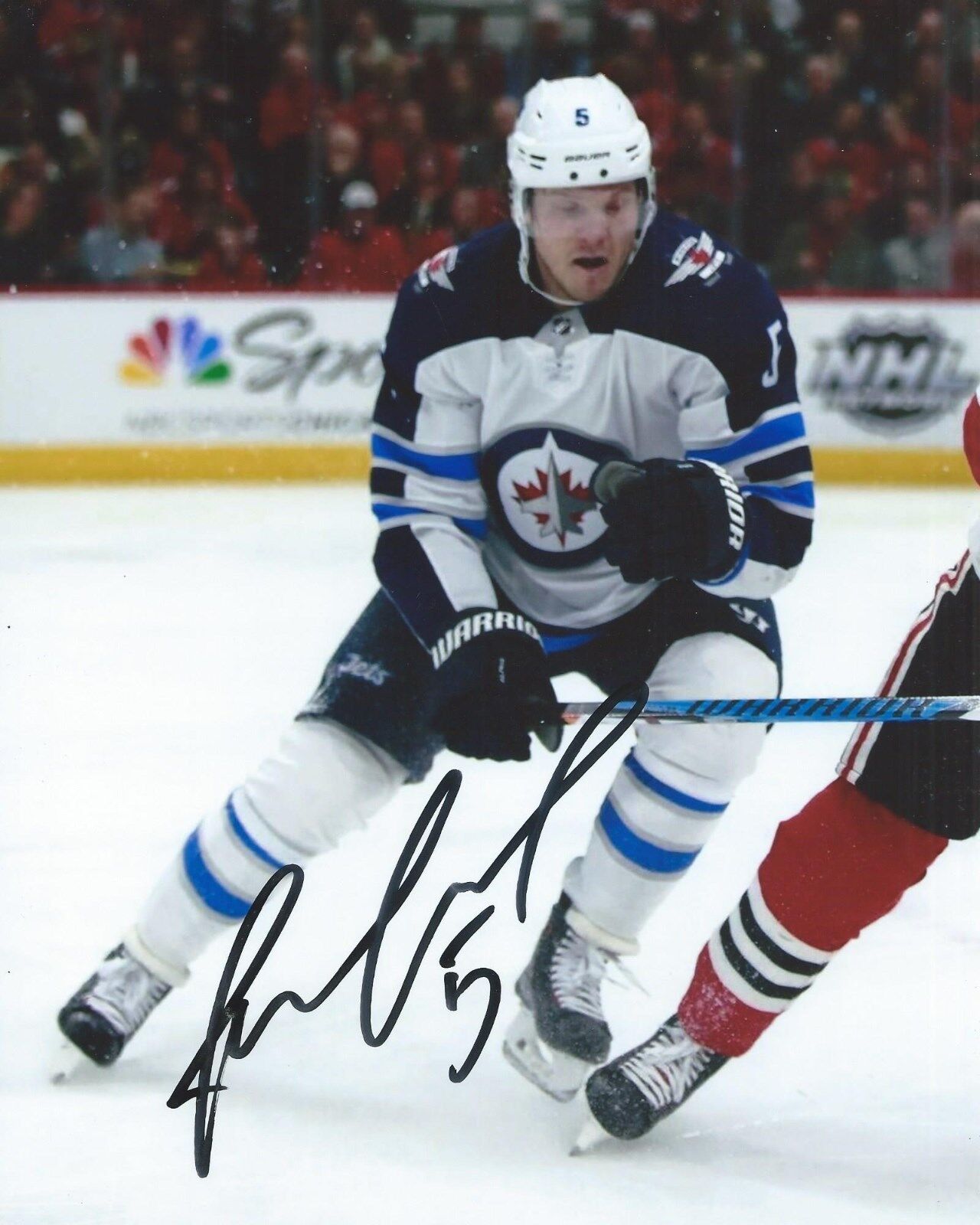 Dmitry Kulikov Signed 8x10 Photo Poster painting Winnipeg Jets Autographed COA