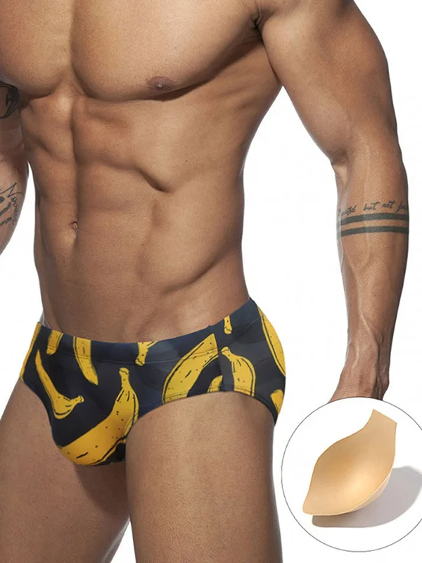 Simple Printed Banana With Cups Trunks
