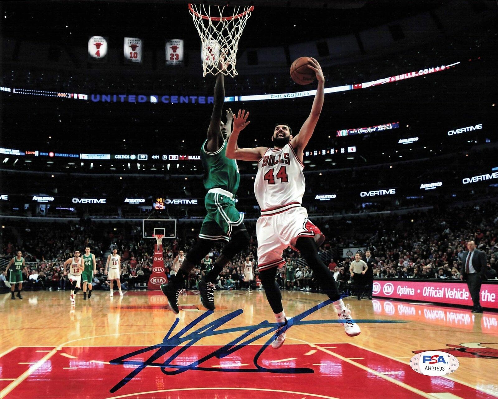 Nikola Mirotic signed 8x10 Photo Poster painting PSA/DNA New Orleans Pelicans Autographed Bucks