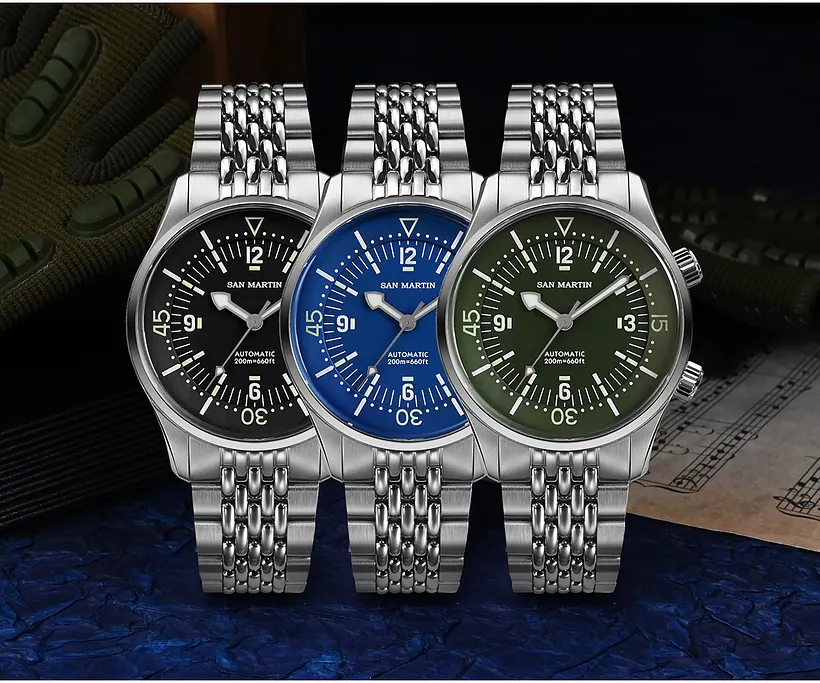 Watchdives & San Martin Limited Edition 39mm Leyenda SN0141W