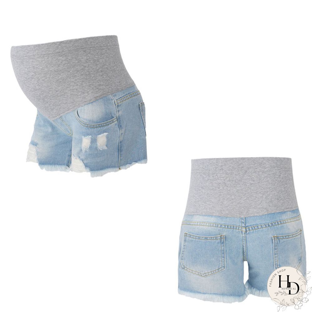 Pregnant women's Denim Shorts Summer Pregnant Casual Short For Women Pregnacy Shorts