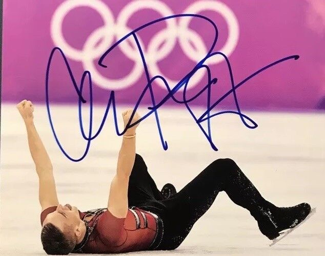 ADAM RIPPON HAND SIGNED 8x10 Photo Poster painting USA OLYMPICS FIGURE SKATING ICE AUTOGRAPHED