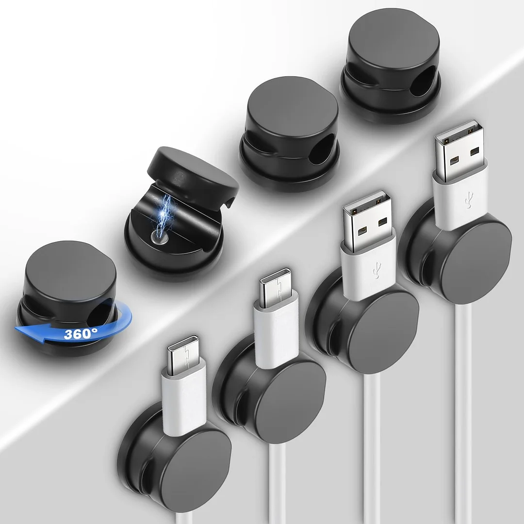 6 Counts/set Cable Management Holder