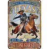 Lone Star State Cowboy - Vintage Metal Signs(8*12Inch) - Cowboy